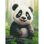 Deimantinė mozaika Maža panda