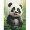 Deimantinė mozaika Maža panda